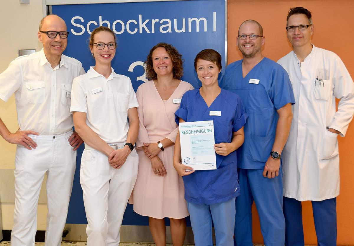 Als Lokales TraumaZentrum bestätigt