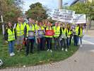 Gemeinsame Teilnahme an der Demonstration vor dem Landtag in Düsseldorf zum bundesweiten Aktionstag am 20. September 2023: Mitarbeitende aus den Einrichtungen der Franziskus Stiftung. Gemeinsame Teilnahme an der Demonstration vor dem Landtag in Düsseldorf zum bundesweiten Aktionstag am 20. September 2023: Mitarbeitende aus den Einrichtungen der Franziskus Stiftung.